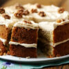 Coffee & walnut cake