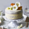 Lemon & elderflower celebration cake